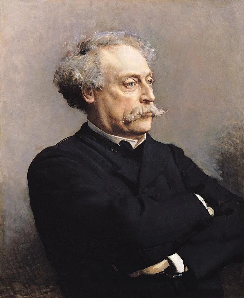 Léon Bonnat - Ritratto di Alexandre Dumas, figlio, reggia di Versailles